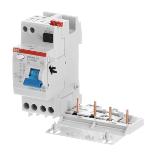 ABB 2CSB204001R1250, DDA204 AC-25/0.03, System Pro M, 25 Amper, 30mA, AC Tip, Kaçak Akım Koruma Modülü, 4 Kutuplu