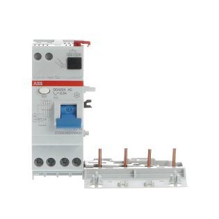 ABB 2CSB204001R3400, DDA204 AC-40/0.3, System Pro M, 40 Amper, 300mA, AC Tip, Kaçak Akım Koruma Modülü, 4 Kutuplu