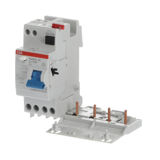 ABB 2CSB204001R3400, DDA204 AC-40/0.3, System Pro M, 40 Amper, 300mA, AC Tip, Kaçak Akım Koruma Modülü, 4 Kutuplu