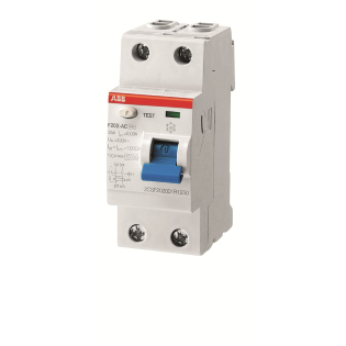ABB 2CSF202201R3400, F202 A S-40/0.3, System Pro M, 40 Amper, 300 mA, A Tip, Kaçak Akım Koruma Rölesi, 2 Kutuplu (1 Faz+Nötr)