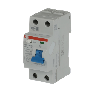 ABB 2CSF202201R3900, F202 A S-100/0.3, System Pro M, 100 Amper, 300 mA, A Tip, Kaçak Akım Koruma Rölesi, 2 Kutuplu (1 Faz+Nötr)