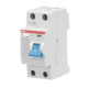 ABB 2CSF202401R1250, F202 A-25/0.03 AP-R, System Pro M, 25 Amper, 30 mA, A-APR Tip, Kaçak Akım Koruma Rölesi, 2 Kutuplu (1 Faz+Nötr)