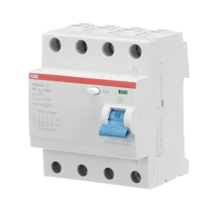ABB 2CSF204001R1400, F204 AC-40/0.03, System Pro M, 40 Amper, 30 mA, AC Tip, Kaçak Akım Koruma Rölesi, 4 Kutuplu (3 Faz+Nötr)