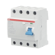 ABB 2CSF204001R1400, F204 AC-40/0.03, System Pro M, 40 Amper, 30 mA, AC Tip, Kaçak Akım Koruma Rölesi, 4 Kutuplu (3 Faz+Nötr)
