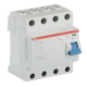 ABB 2CSF204001R1630, F204 AC-63/0.03, System Pro M, 63 Amper, 30 mA, AC Tip, Kaçak Akım Koruma Rölesi, 4 Kutuplu (3 Faz+Nötr)