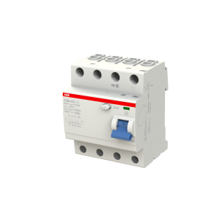 ABB 2CSF204001R1800, F204 AC-80/0.03, System Pro M, 80 Amper, 30 mA, AC Tip, Kaçak Akım Koruma Rölesi, 4 Kutuplu (3 Faz+Nötr)