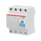 ABB 2CSF204001R3250, F204 AC-25/0.3, System Pro M, 25 Amper, 300 mA, AC Tip, Kaçak Akım Koruma Rölesi, 4 Kutuplu (3 Faz+Nötr)