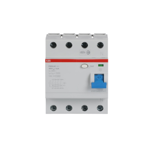 ABB 2CSF204001R3900, F204 AC-100/0.3, System Pro M, 100 Amper, 300 mA, AC Tip, Kaçak Akım Koruma Rölesi, 4 Kutuplu (3 Faz+Nötr)