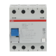 ABB 2CSF204001R3950, F204 AC-125/0.3, System Pro M, 125 Amper, 300 mA, AC Tip, Kaçak Akım Koruma Rölesi, 4 Kutuplu (3 Faz+Nötr)