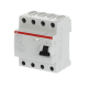 ABB 2CSF204003R3630, FH204 AC-63/0.3, System Pro M, 63 Amper, 300 mA, AC Tip, Kaçak Akım Koruma Rölesi, 4 Kutuplu (3 Faz+Nötr)