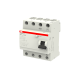 ABB 2CSF204102R1250, FH204 A-25/0.03, System Pro M, 25 Amper, 300 mA, A Tip, Kaçak Akım Koruma Rölesi, 4 Kutuplu (3 Faz+Nötr)
