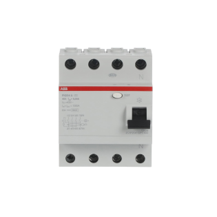 ABB 2CSF204102R1400, FH204 A-40/0.03, System Pro M, 40 Amper, 300 mA, A Tip, Kaçak Akım Koruma Rölesi, 4 Kutuplu (3 Faz+Nötr)