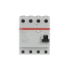 ABB 2CSF204102R1400, FH204 A-40/0.03, System Pro M, 40 Amper, 300 mA, A Tip, Kaçak Akım Koruma Rölesi, 4 Kutuplu (3 Faz+Nötr)