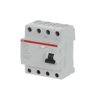 ABB 2CSF204102R1400, FH204 A-40/0.03, System Pro M, 40 Amper, 300 mA, A Tip, Kaçak Akım Koruma Rölesi, 4 Kutuplu (3 Faz+Nötr)