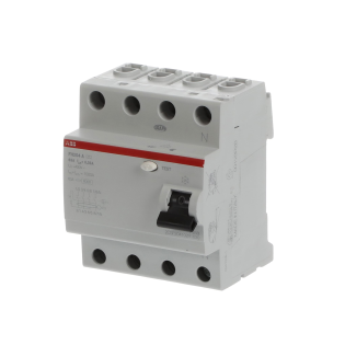 ABB 2CSF204102R1630, FH204 A-63/0.03, System Pro M, 63 Amper, 300 mA, A Tip, Kaçak Akım Koruma Rölesi, 4 Kutuplu (3 Faz+Nötr)
