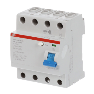 ABB 2CSF204401R1250, F204 A-25/0.03 AP-R, System Pro M, 25 Amper, 30 mA, A-APR Tip, Kaçak Akım Koruma Rölesi, 4 Kutuplu (3 Faz+Nötr)