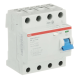 ABB 2CSF204401R1400, F204 A-40/0.03 AP-R, System Pro M, 40 Amper, 30 mA, A-APR Tip, Kaçak Akım Koruma Rölesi, 4 Kutuplu (3 Faz+Nötr)