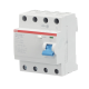 ABB 2CSF204401R1630, F204 A-63/0.03 AP-R, System Pro M, 63 Amper, 30 mA, A-APR Tip, Kaçak Akım Koruma Rölesi, 4 Kutuplu (3 Faz+Nötr)