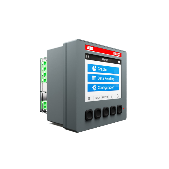 ABB 2CSG239055R4051, M4M 20-M Modbus, M4M Serisi, Enerji Analizörü, Modbus RTU, Bluetooth, 2 Dijital Çıkış, Class 0.5, MID Onaylı