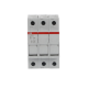 ABB 2CSM200943R1801, E 93/20, Modüler DIN, 20 Amper, 3 Kutuplu, Kartuş Sigorta Yuvası, 8.5x31.5mm Sigortalar için