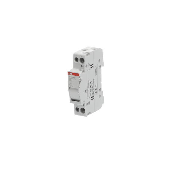 ABB 2CSM200963R1801, E 91hN/20, Modüler DIN, 20 Amper, 2 Kutuplu, Kartuş Sigorta Yuvası, 8.5x31.5mm Sigortalar için