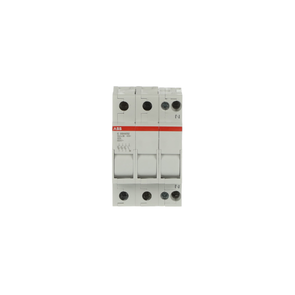 ABB 2CSM204743R1801, E 93hN/32, Modüler DIN, 32 Amper, 4 Kutuplu, Kartuş Sigorta Yuvası, 10.3x38mm Sigortalar için