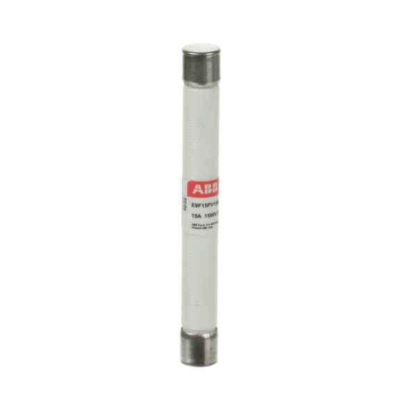 ABB 2CSM205345R1801, E9F15 PV1500, Fotovoltaik, 15 Amper, Kartuş Sigorta, 10x85mm, PV Tip, 1500 Volt DC, 50 kA