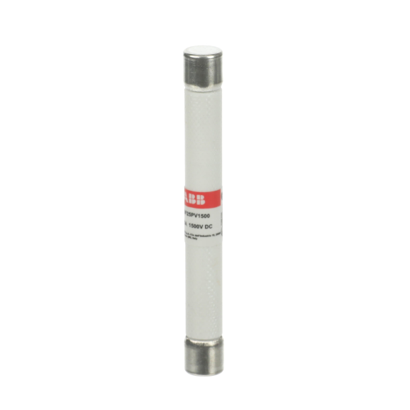 ABB 2CSM206895R1801, E9F25 PV1500, Fotovoltaik, 25 Amper, Kartuş Sigorta, 10x85mm, PV Tip, 1500 Volt DC, 50 kA