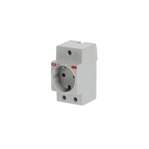 ABB 2CSM210000R0721, M1175, Modüler DIN, 16 Amper, 2P+E, Ray Tipi Prizi, Alman Tipi