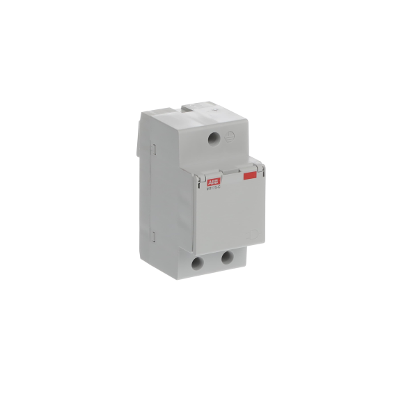 ABB 2CSM211000R0721, M1175-C, Modüler DIN, 16 Amper, 2P+E, Ray Tipi Prizi, Alman Tipi, Kapaklı