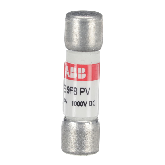 ABB 2CSM213526R1801, E 9F8 PV, Fotovoltaik, 8 Amper, Kartuş Sigorta, 10.3x38mm, gG Tip, 1000 Volt DC, 10 kA