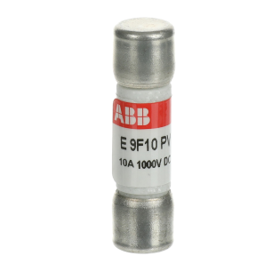 ABB 2CSM213536R1801, E 9F10 PV, Fotovoltaik, 10 Amper, Kartuş Sigorta, 10.3x38mm, PV Tip, 1000 Volt DC, 10 kA