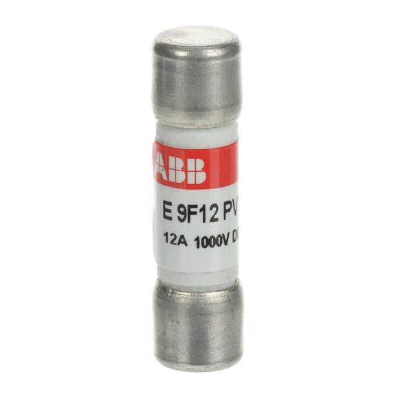 ABB 2CSM213546R1801, E 9F12 PV, Fotovoltaik, 12 Amper, Kartuş Sigorta, 10.3x38mm, PV Tip, 1000 Volt DC, 10 kA