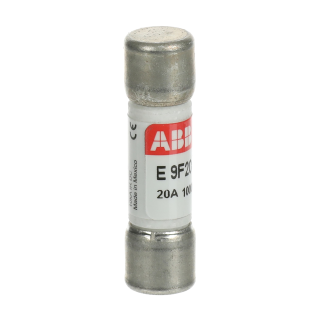ABB 2CSM213566R1801, E 9F20 PV, Fotovoltaik, 20 Amper, Kartuş Sigorta, 10.3x38mm, PV Tip, 1000 Volt DC, 10 kA