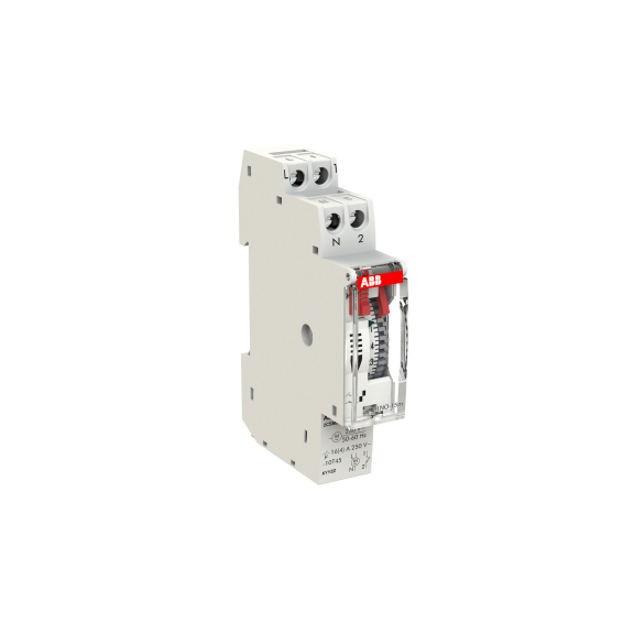ABB 2CSM222471R1000, AD1NO-15m, Modüler DIN, Elektromekanik Zaman Saati, 24 Saat Döngü, 1A/K Kontak