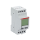 ABB 2CSM222531R1000, DW1, Modüler DIN, Elektronik Zaman Saati, 7 Gün Döngü, 1A/K Kontak