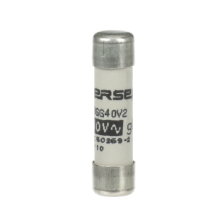 ABB 2CSM256393R1801, E 9F8 GG2, Modüler DIN, 2 Amper, Kartuş Sigorta, 8.5x31.5mm, gG Tip, 400 Volt AC, 20 kA