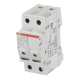 ABB 2CSM256913R1801, E 92/32 PVs, Fotovoltaik, 32 Amper, 2 Kutuplu, PV Kartuş Sigorta Yuvası, 10.3x38mm PV Sigortalar için,  İndikatörlü