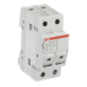 ABB 2CSM256913R1801, E 92/32 PVs, Fotovoltaik, 32 Amper, 2 Kutuplu, PV Kartuş Sigorta Yuvası, 10.3x38mm PV Sigortalar için,  İndikatörlü