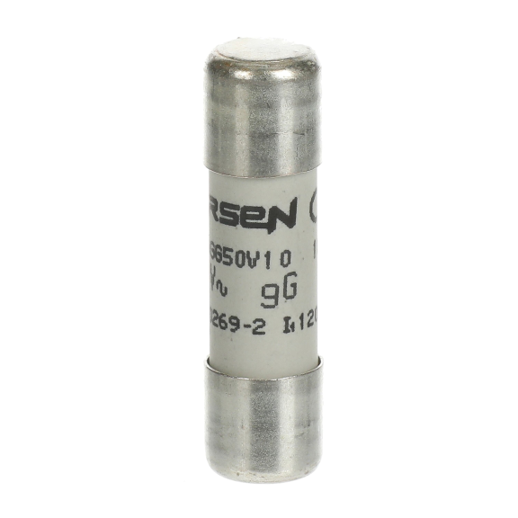 ABB 2CSM257453R1801, E 9F10 GG10, Modüler DIN, 10 Amper, Kartuş Sigorta, 10.3x38mm, gG Tip, 500 Volt AC, 120 kA