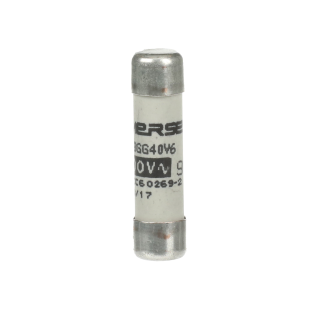 ABB 2CSM257483R1801, E 9F8 GG6, Modüler DIN, 6 Amper, Kartuş Sigorta, 8.5x31.5mm, gG Tip, 400 Volt AC, 20 kA