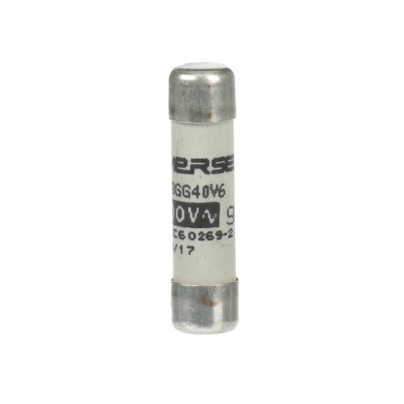 ABB 2CSM257483R1801, E 9F8 GG6, Modüler DIN, 6 Amper, Kartuş Sigorta, 8.5x31.5mm, gG Tip, 400 Volt AC, 20 kA