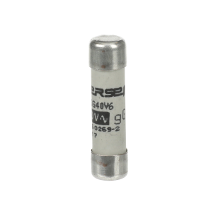 ABB 2CSM257483R1801, E 9F8 GG6, Modüler DIN, 6 Amper, Kartuş Sigorta, 8.5x31.5mm, gG Tip, 400 Volt AC, 20 kA