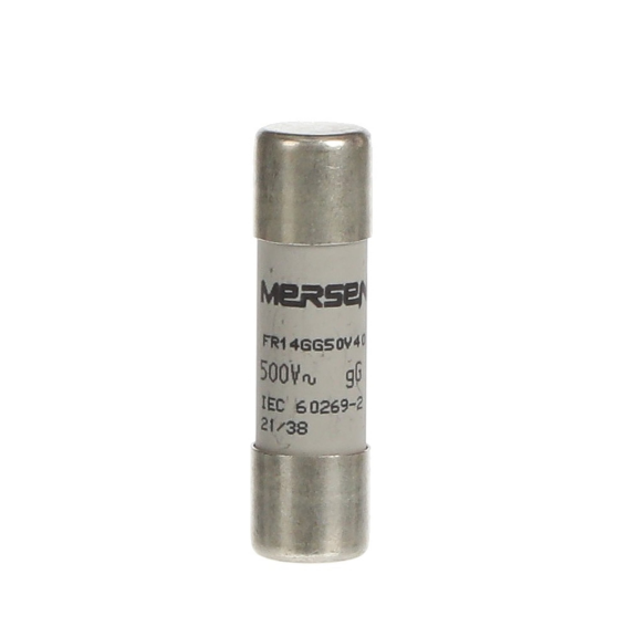 ABB 2CSM257513R1801, E 9F14 GG40, Modüler DIN, 40 Amper, Kartuş Sigorta, 14x51mm, gG Tip, 500 Volt AC, 120 kA