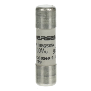 ABB 2CSM257543R1801, E 9F10 GG4, Modüler DIN, 4 Amper, Kartuş Sigorta, 10.3x38mm, gG Tip, 500 Volt AC, 120 kA