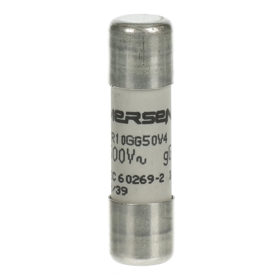 ABB 2CSM257543R1801, E 9F10 GG4, Modüler DIN, 4 Amper, Kartuş Sigorta, 10.3x38mm, gG Tip, 500 Volt AC, 120 kA