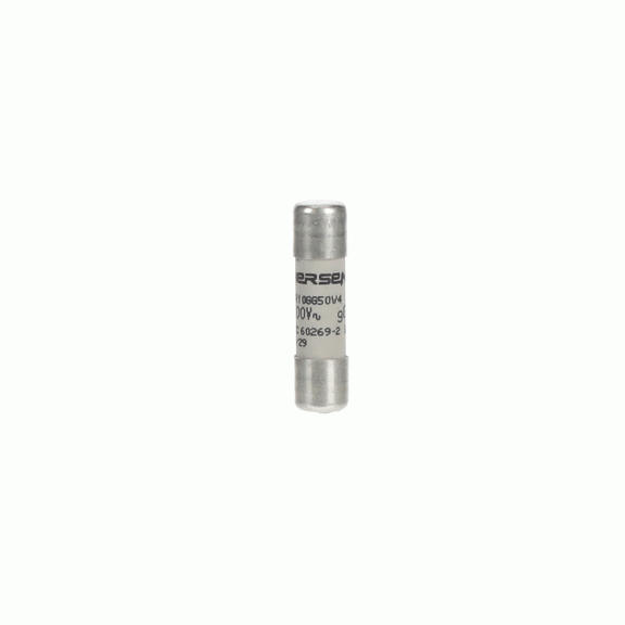 ABB 2CSM257543R1801, E 9F10 GG4, Modüler DIN, 4 Amper, Kartuş Sigorta, 10.3x38mm, gG Tip, 500 Volt AC, 120 kA
