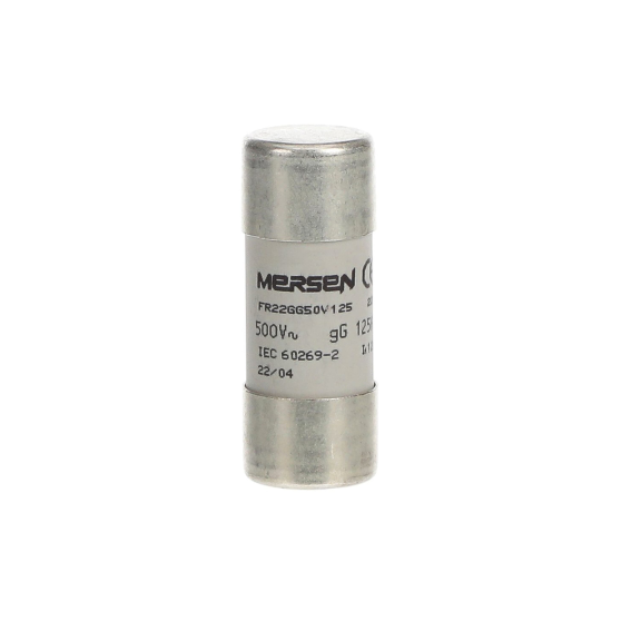 ABB 2CSM258343R1801, E 9F22 GG125, Modüler DIN, 125 Amper, Kartuş Sigorta, 22x58mm, gG Tip, 400 Volt AC, 120 kA