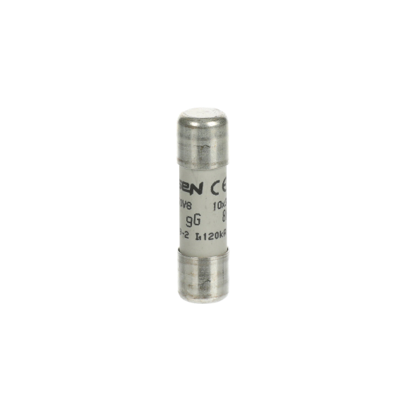 ABB 2CSM258633R1801, E 9F10 GG8, Modüler DIN, 8 Amper, Kartuş Sigorta, 10.3x38mm, gG Tip, 500 Volt AC, 120 kA