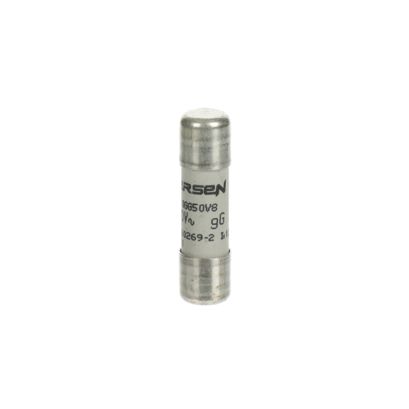 ABB 2CSM258633R1801, E 9F10 GG8, Modüler DIN, 8 Amper, Kartuş Sigorta, 10.3x38mm, gG Tip, 500 Volt AC, 120 kA